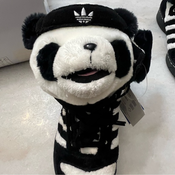 JS Panda Bear Jeremy Scott X Adidas Originals Men’s 8.5 - Picture 13 of 14
